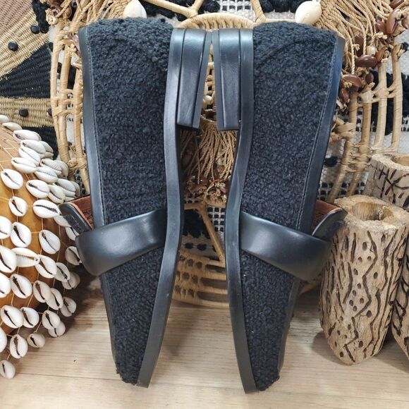 Vionic Women's 6.5 Mylene Boucle Loafers Classy Professional Slip On Shoes Black - Picture 5 of 11